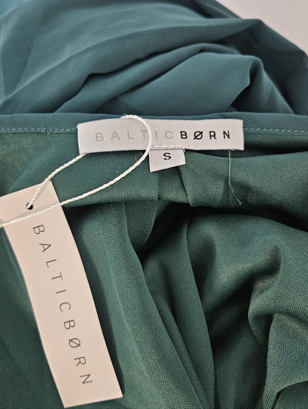 Baltic Born Hunter Green Lydia Maxi Dress Size Small New - Picture 9 of 10